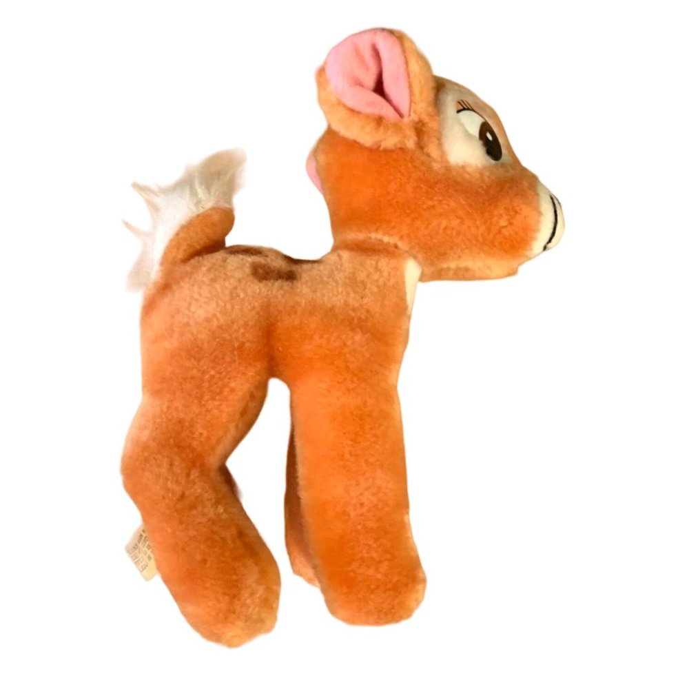 Canasa Disney Plush Vintage Stuffed Animal Deer Toy 7 in Tall x 6 in Length